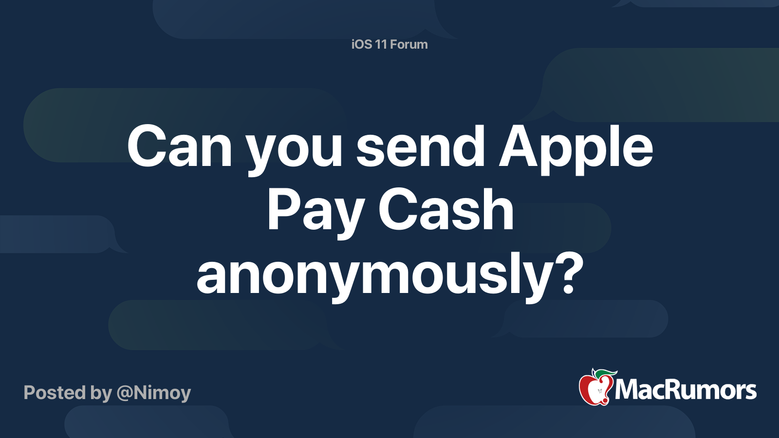 can you send cash with apple pay