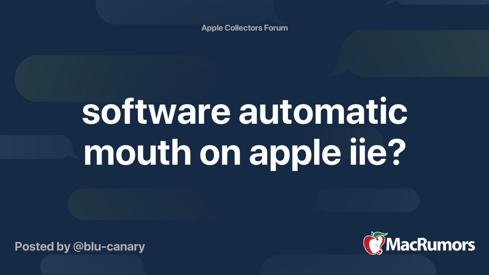 software automatic mouth