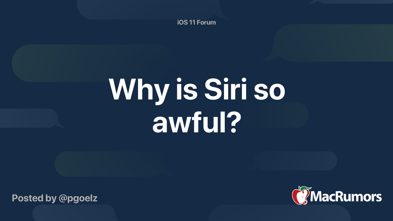 why-is-siri-so-awful-macrumors-forums