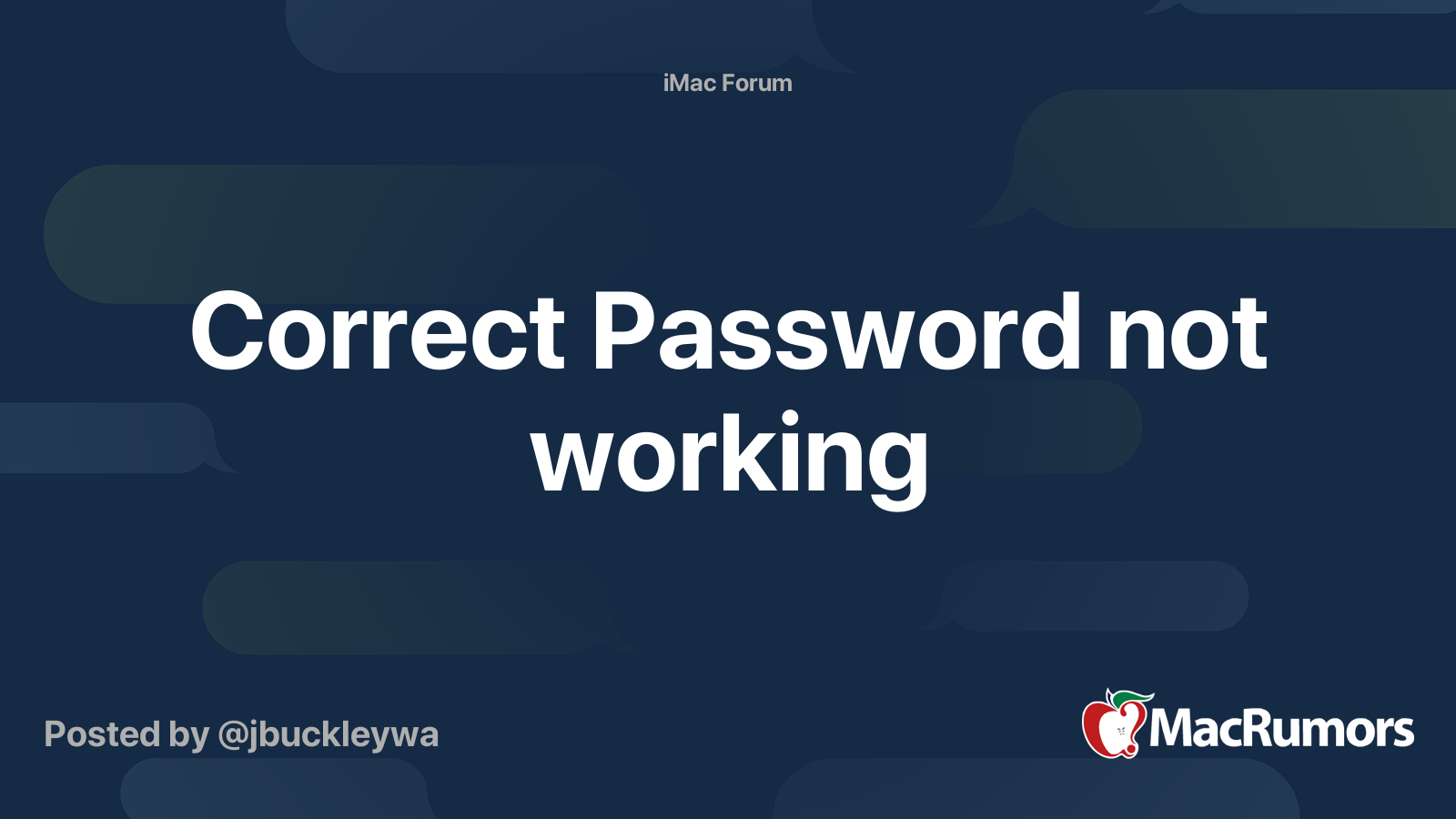 correct-password-not-working-macrumors-forums