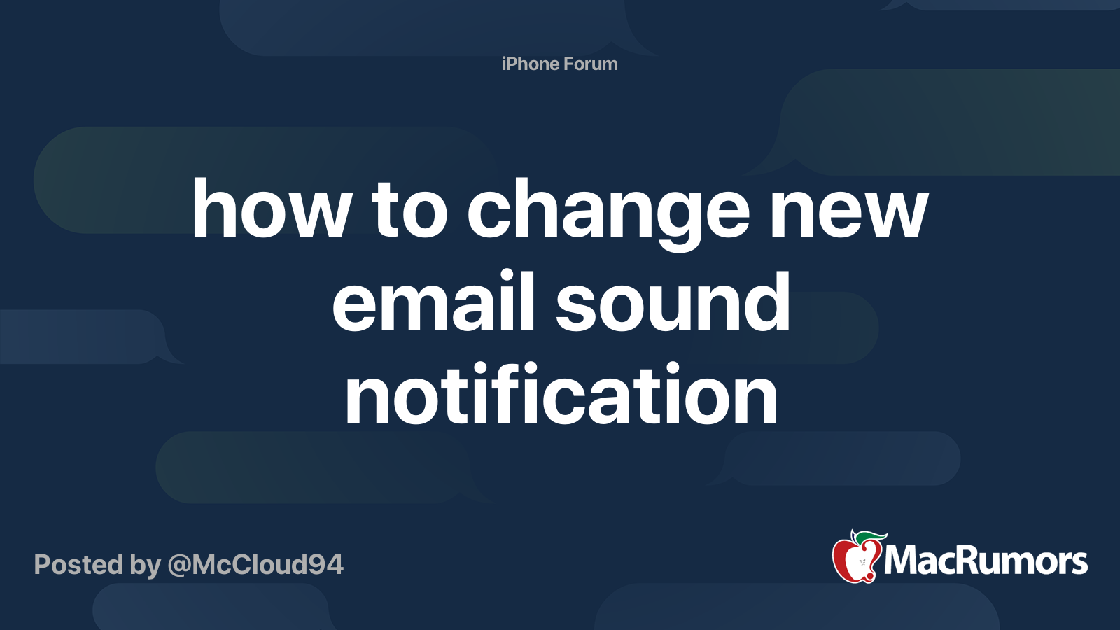 change email notification sound mac
