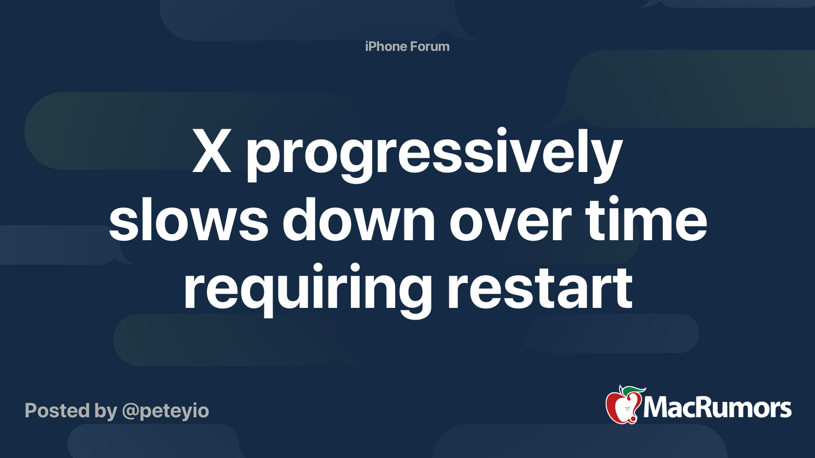 x-progressively-slows-down-over-time-requiring-restart-macrumors-forums