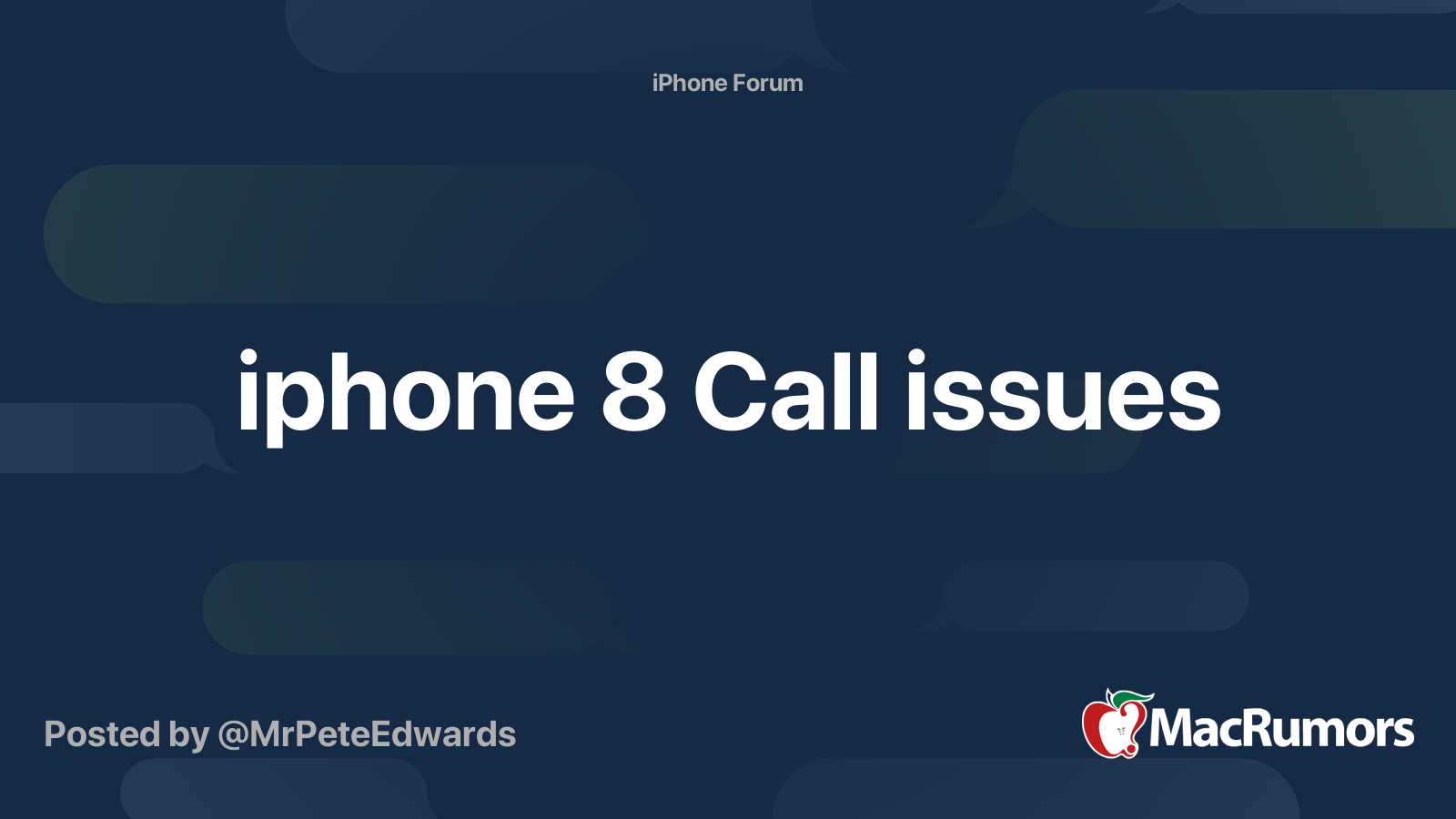 iphone 8 plus incoming call problem