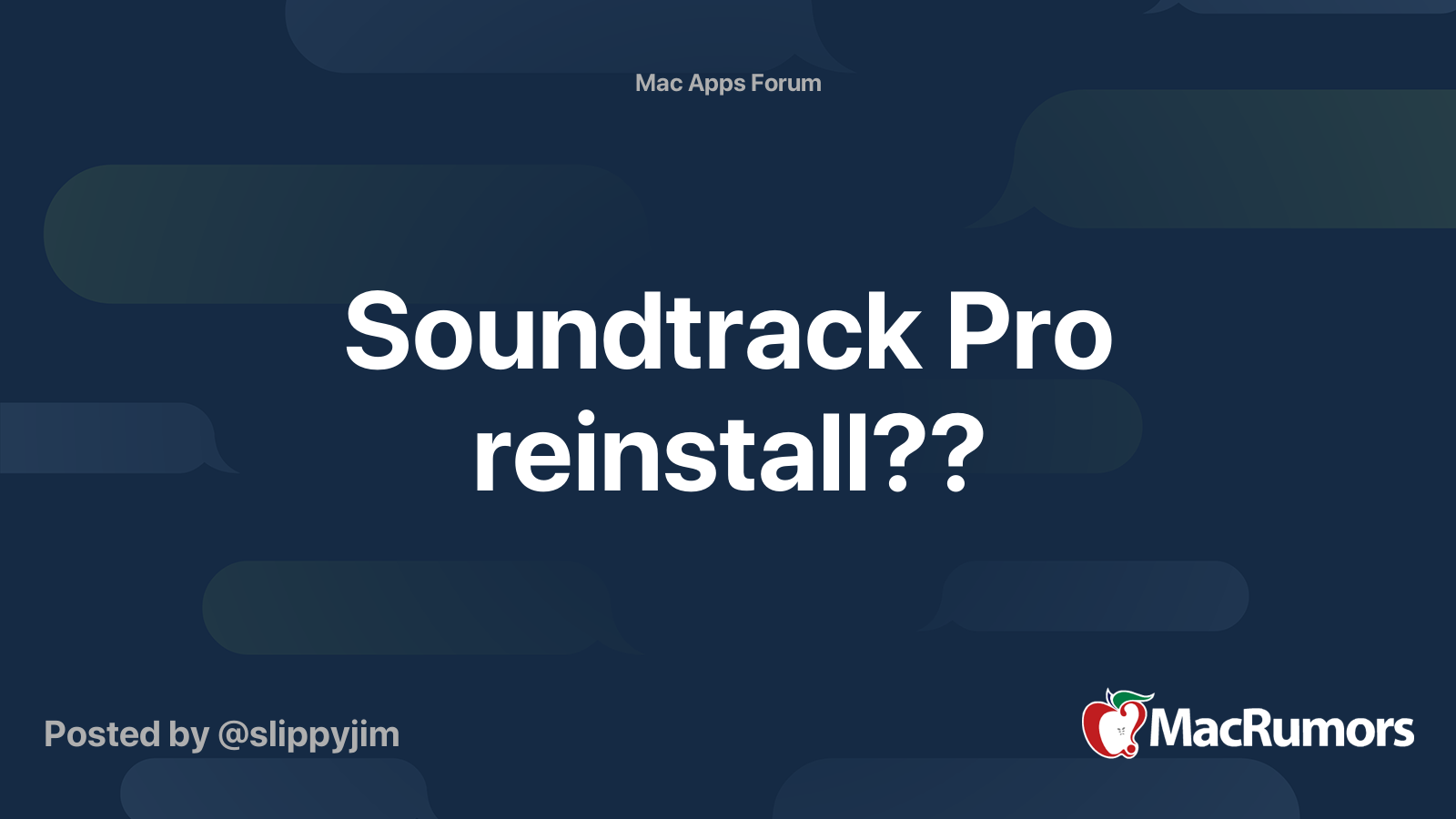 Soundtrack Pro Download Mac