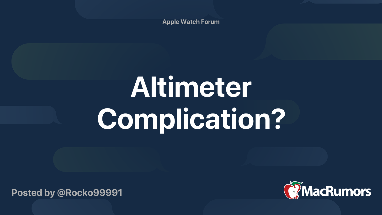 Apple watch 4 store altimeter complication