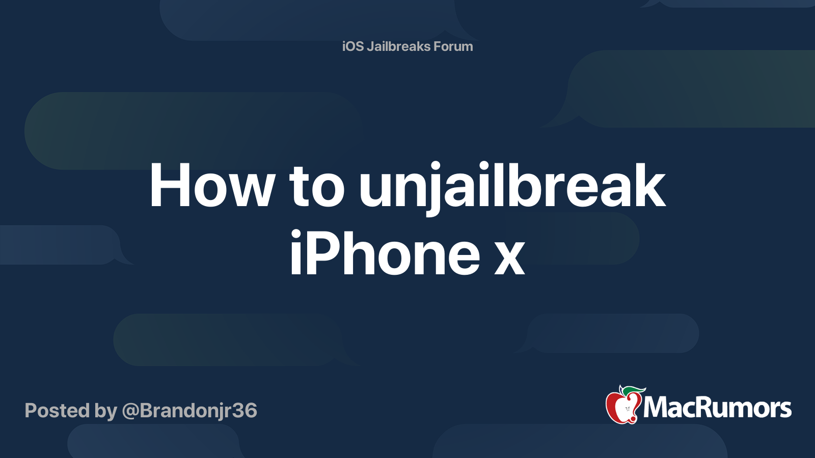 Unjailbreak Script