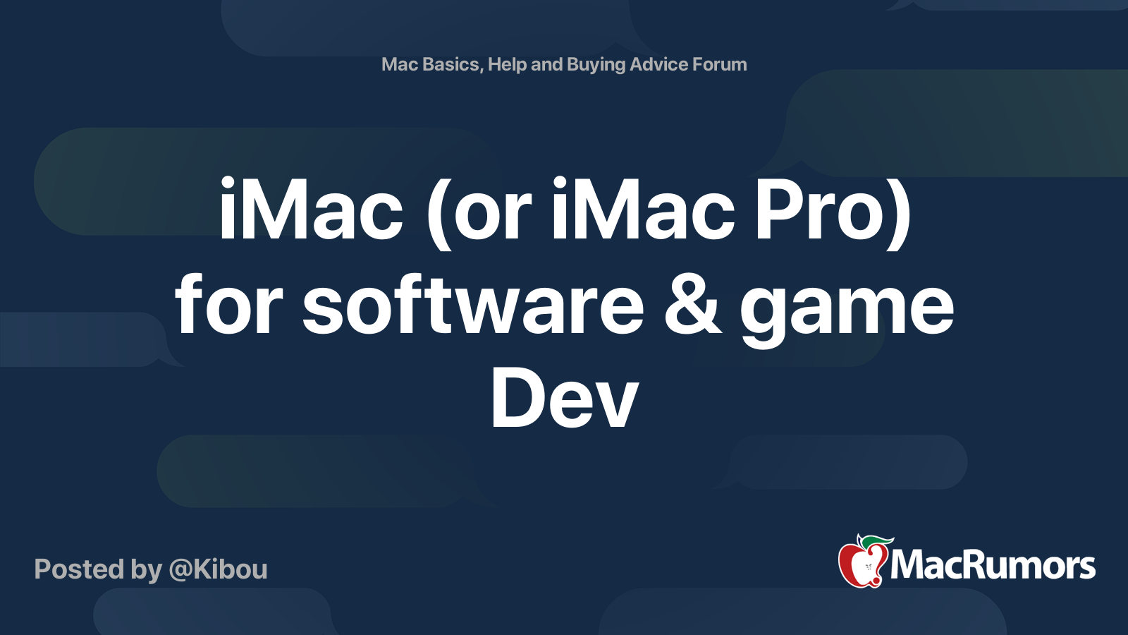 GameDev: The Beginning Mac OS