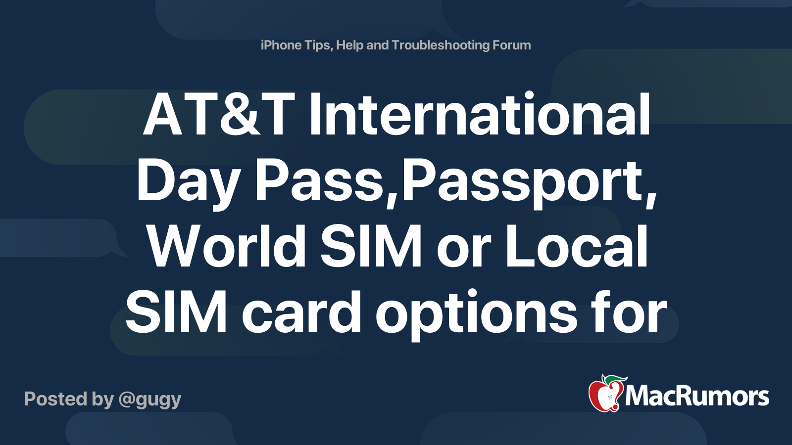 Atandt International Day Pass Passport World Sim Or Local Sim Card Options For Travel Abroad
