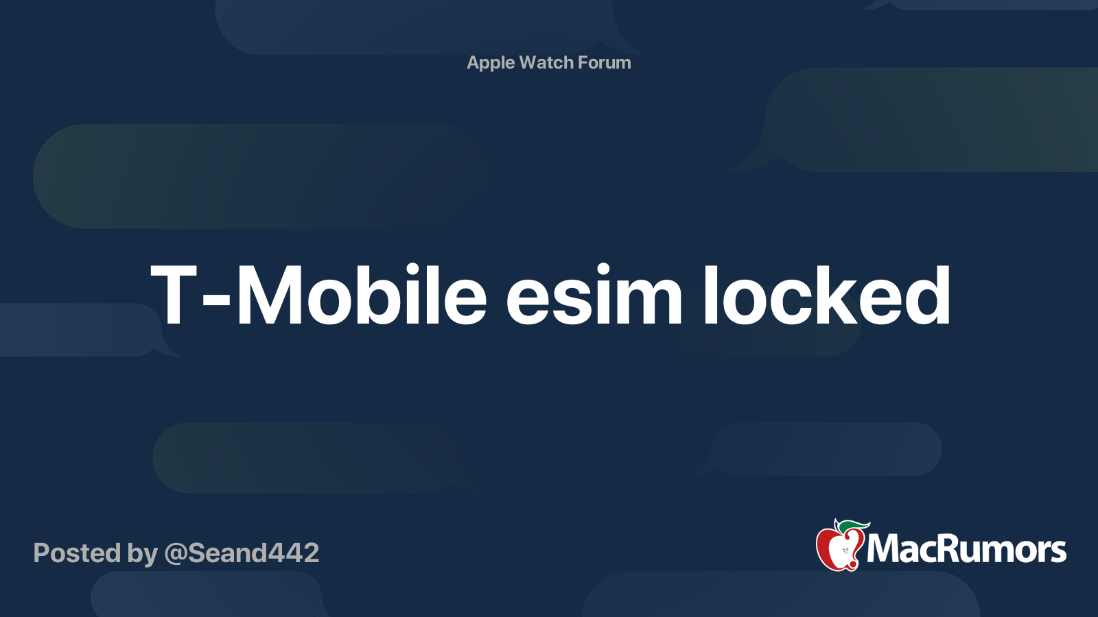 Apple watch discount esim t mobile