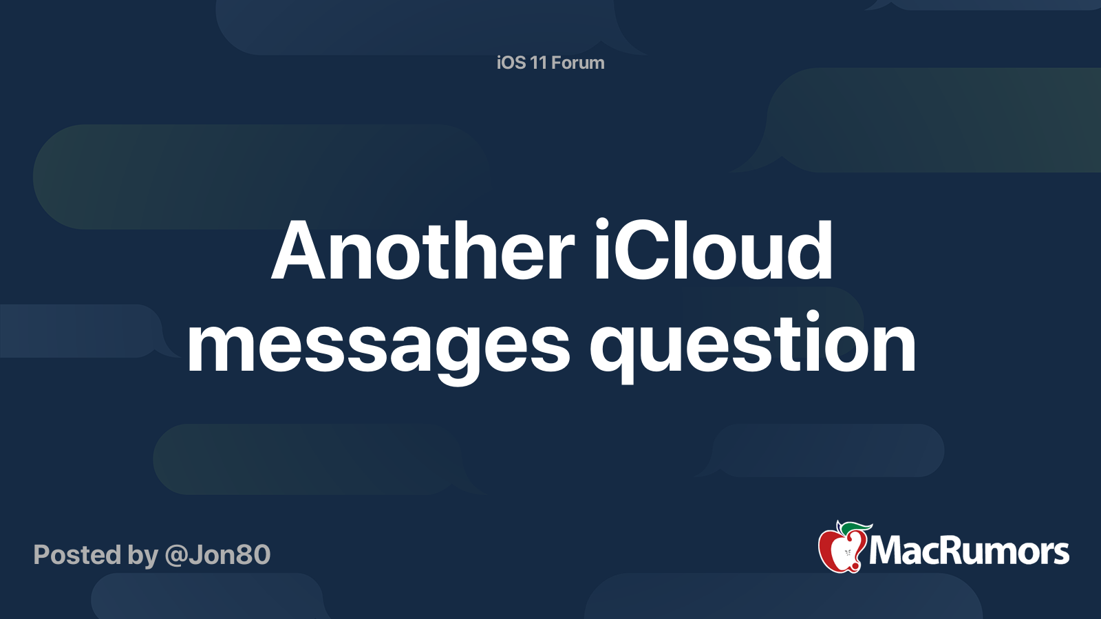 how to add another icloud to messages