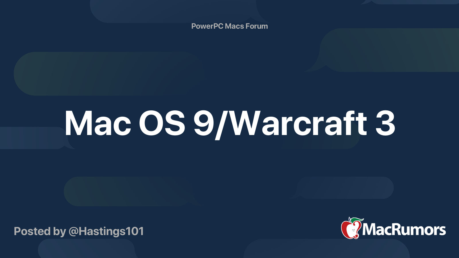 Ошибка при обработке запроса warcraft 3 mac os