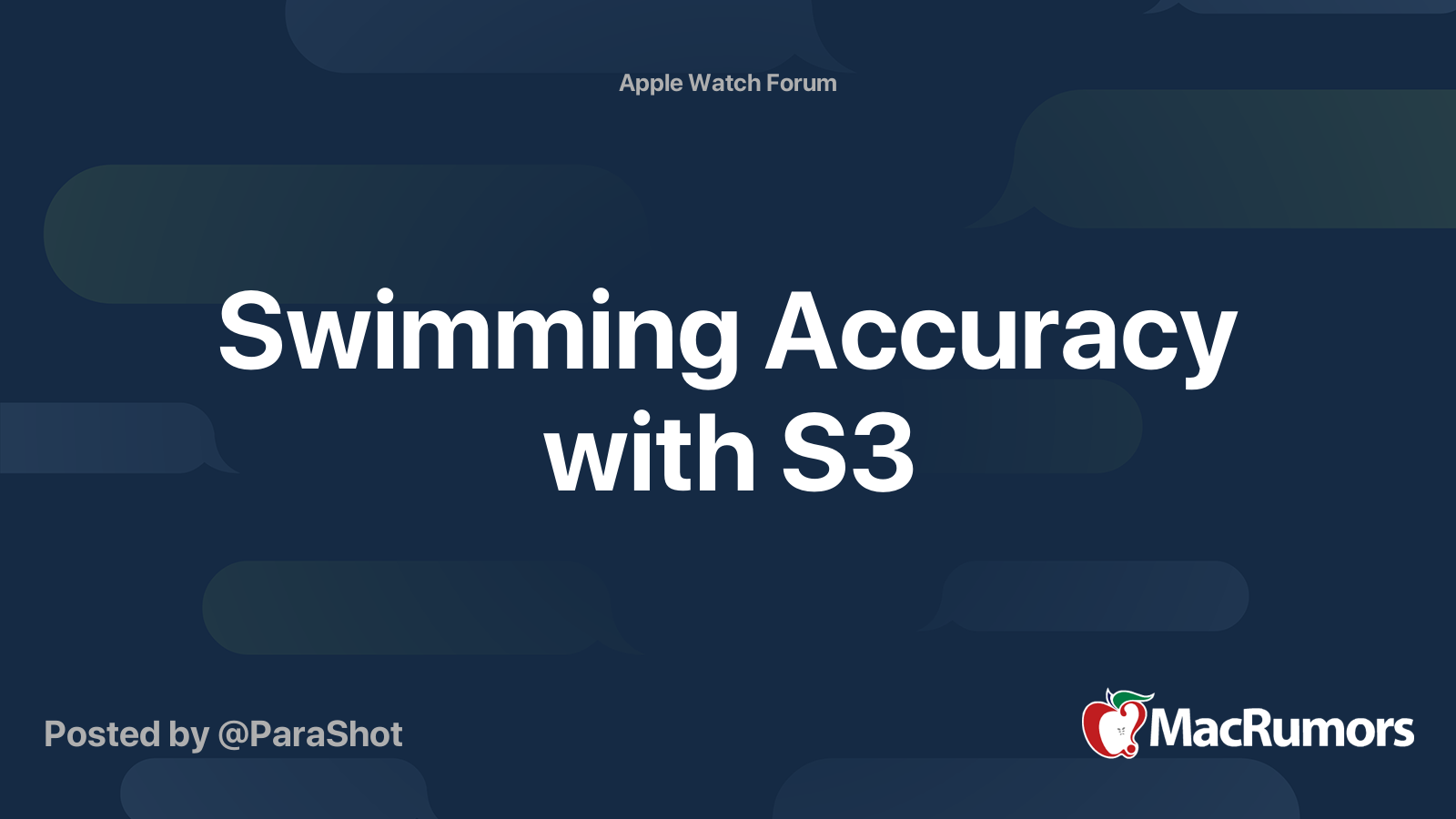 swimming with s3 frontier