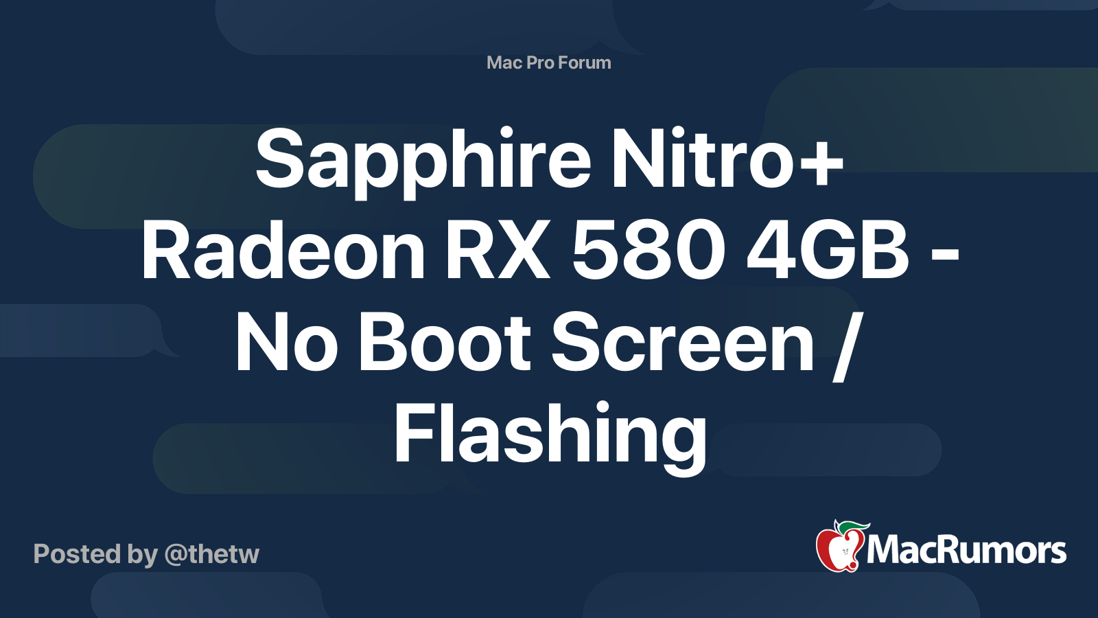 Sapphire nitro+ 580 discount 4gb