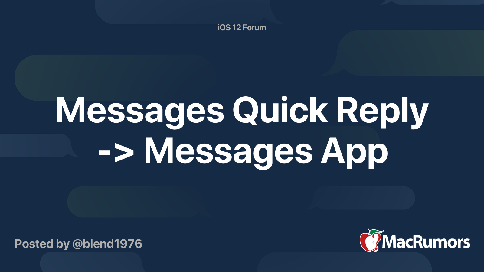 messages-quick-reply-messages-app-macrumors-forums