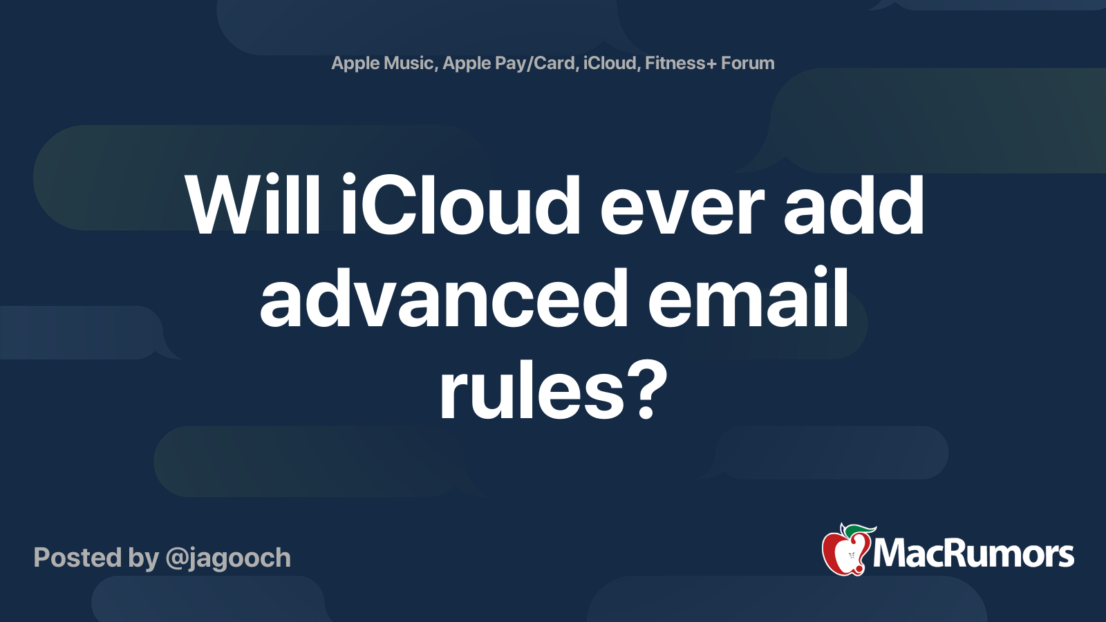 How To Manage iCloud Mail with Rules and Folders- The Mac Observer