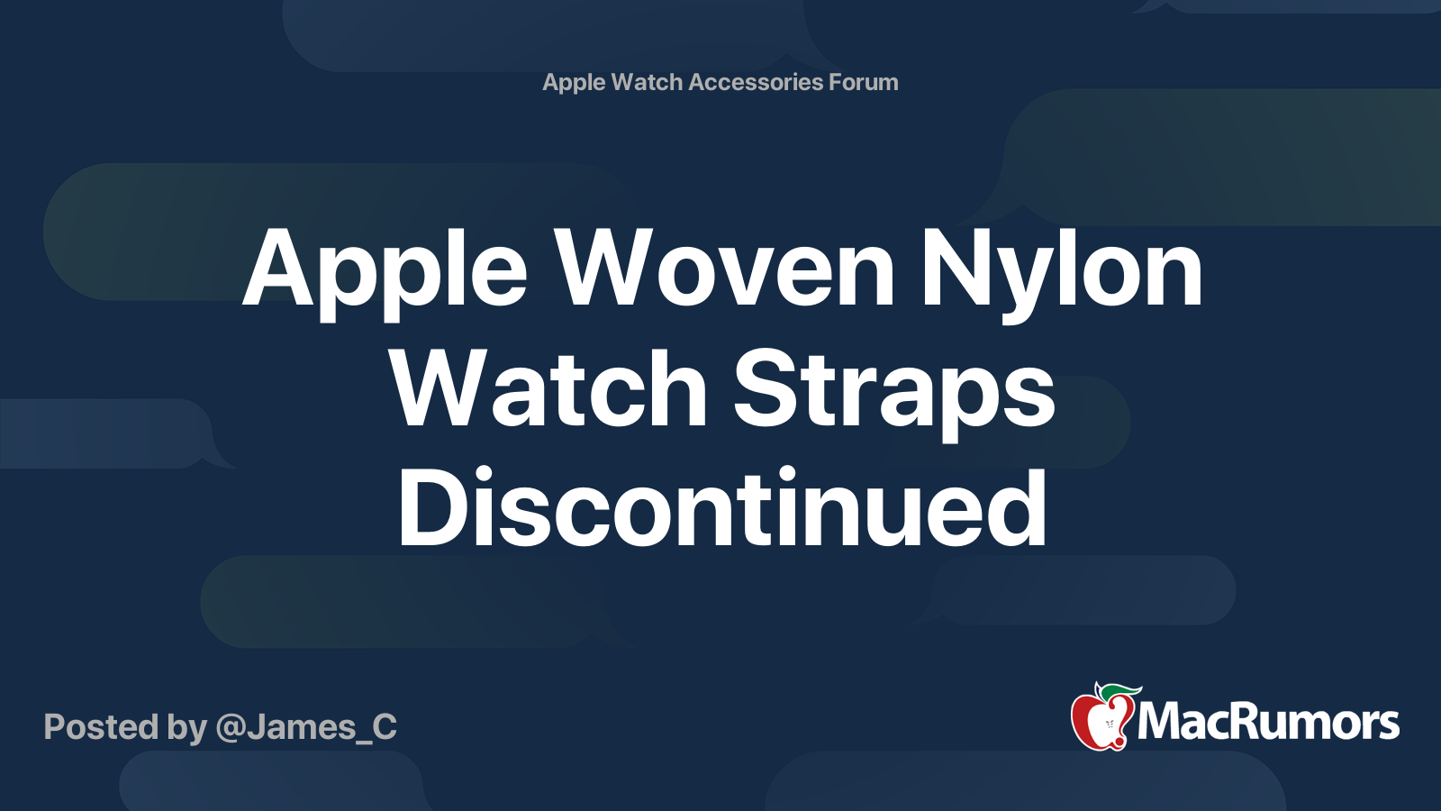 Apple watch woven nylon band clearance discontinued