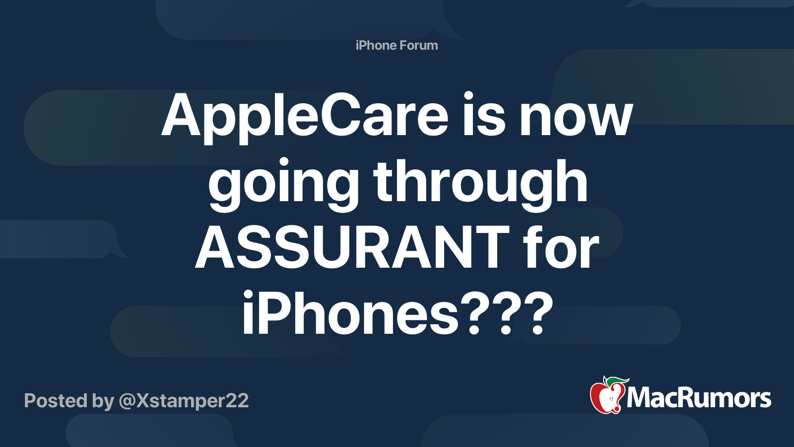 Applecare Is Now Going Through Assurant