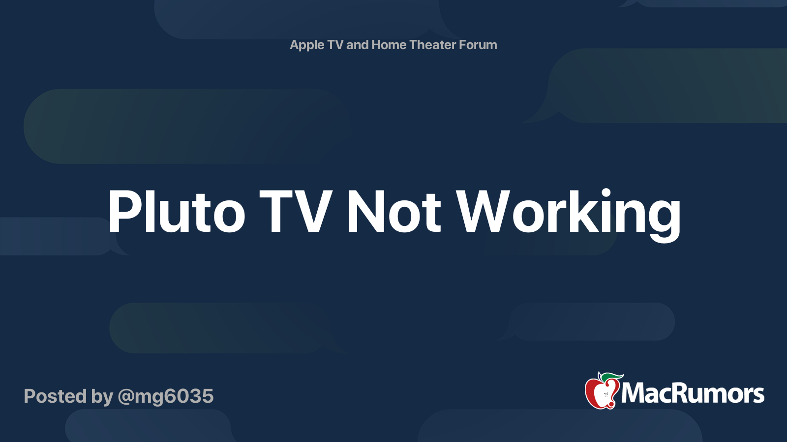 Link Pluto Tv To Apple Tv / How To Watch Pluto Tv Outside The Us Technadu / Apple tv — with the ...