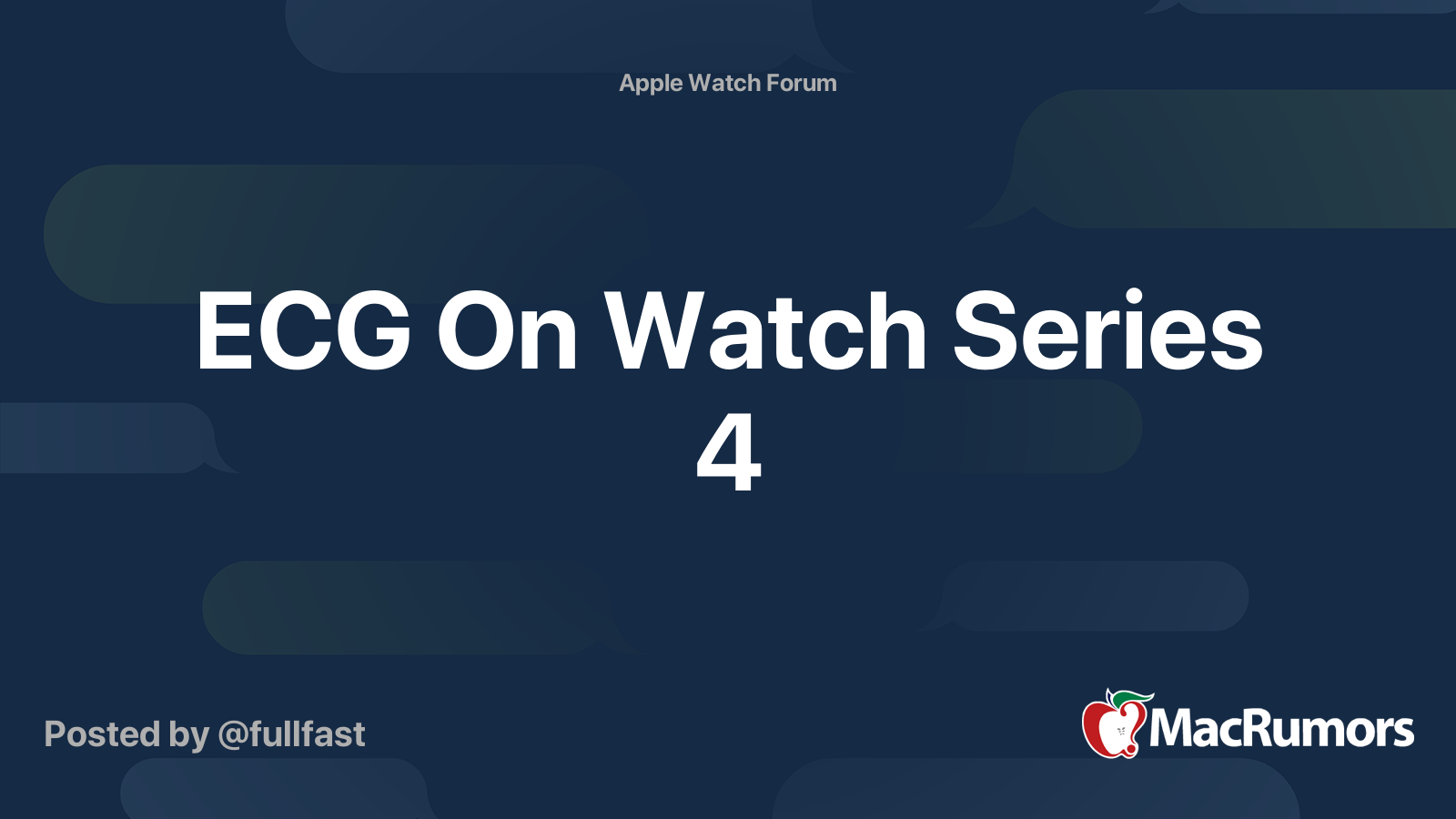 watch 4 ecg