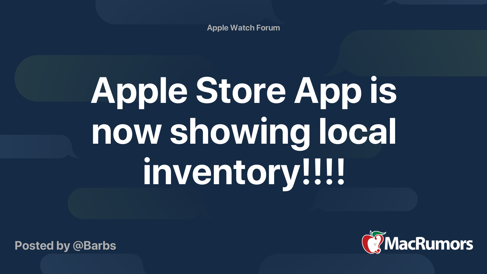 Apple Store App is now showing local inventory!!!! | MacRumors Forums