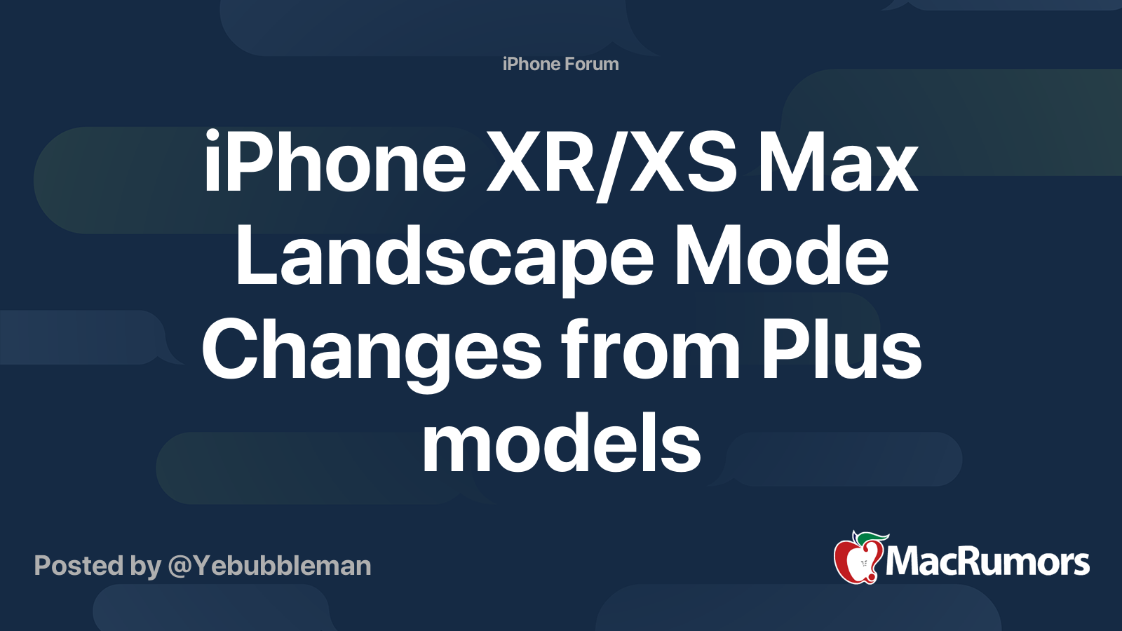 Iphone Xr Xs Max Landscape Mode Changes, Iphone Xs Max Landscape Mode