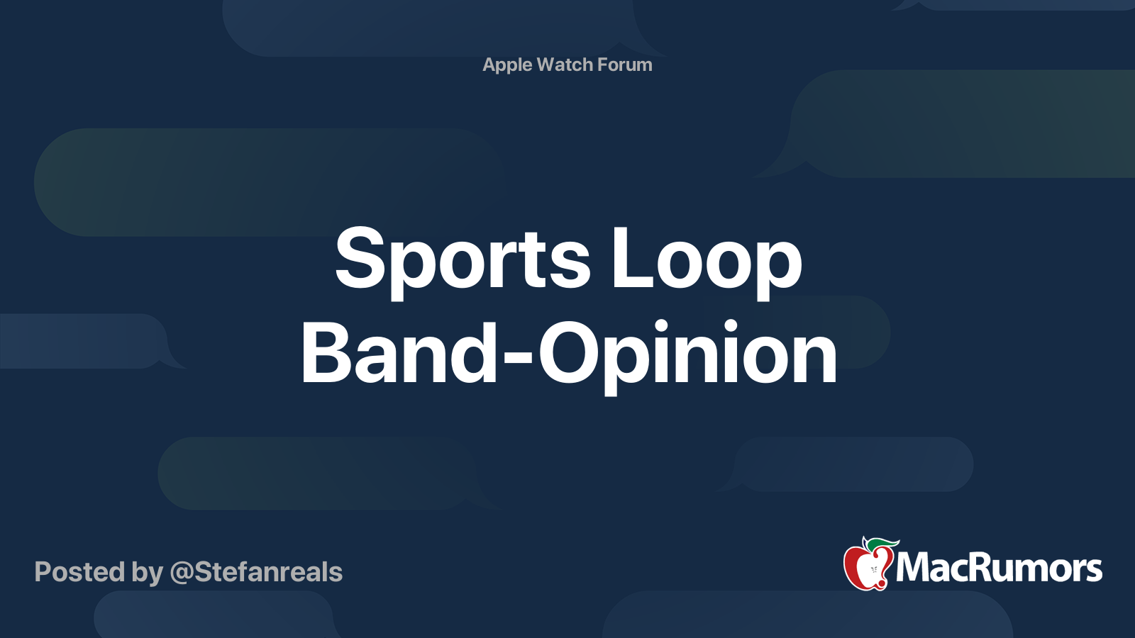 navy sport loop