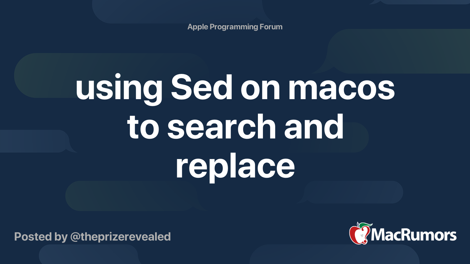 using-sed-on-macos-to-search-and-replace-macrumors-forums