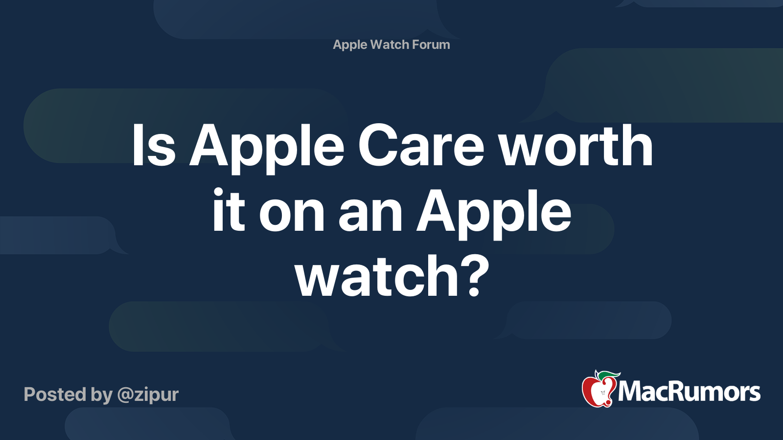 Apple watch care worth it sale