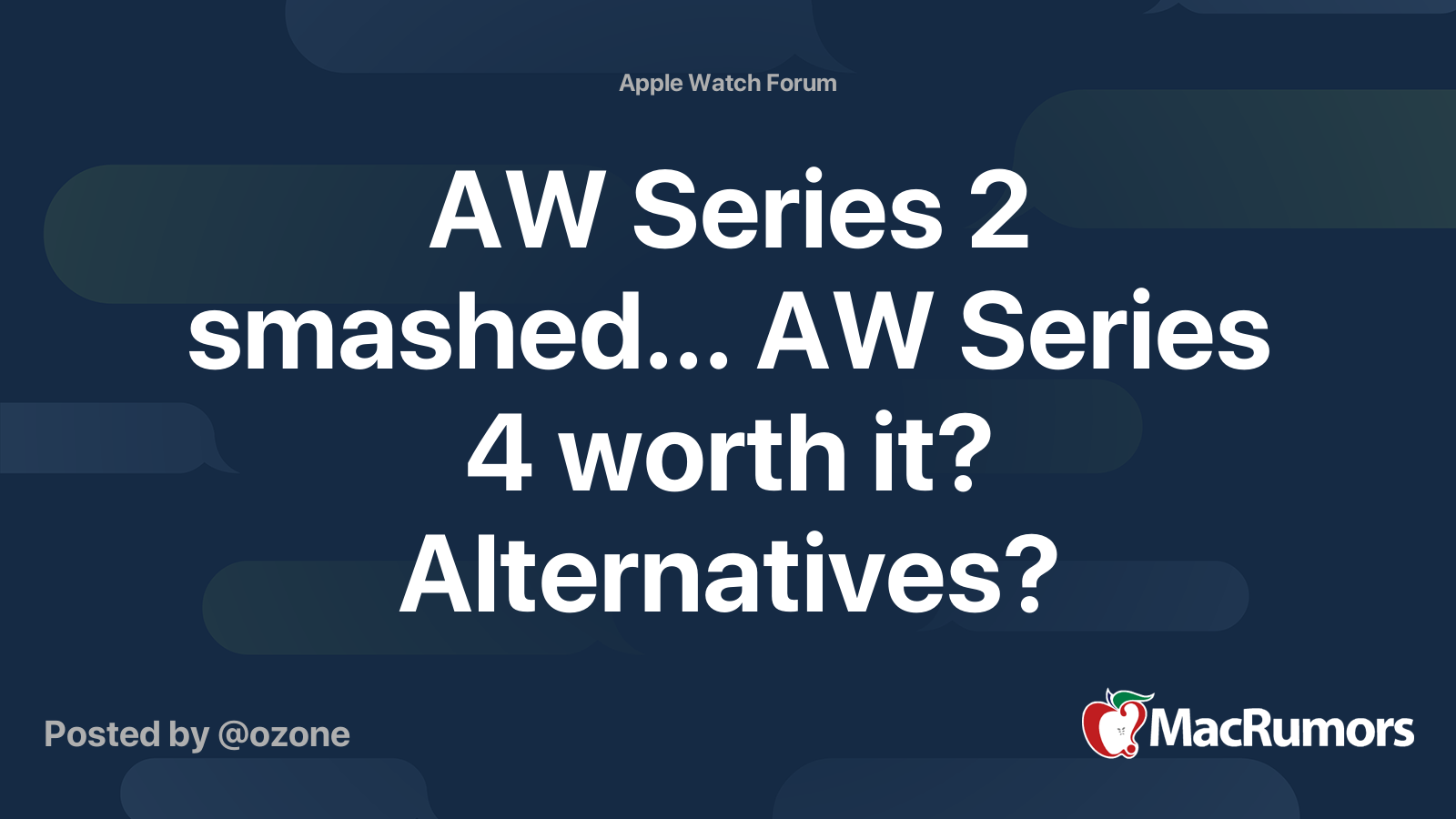 aw series 4
