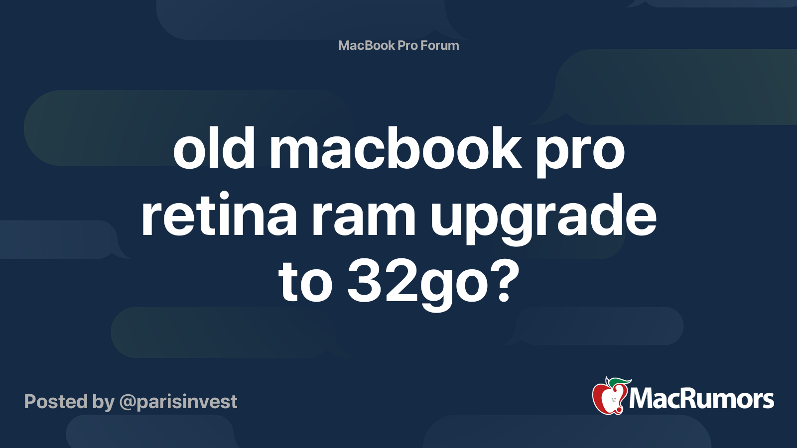 Macbook pro hot sale retina ram