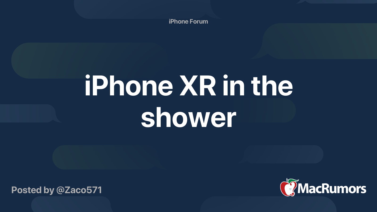 is the iphone xr waterproof reddit