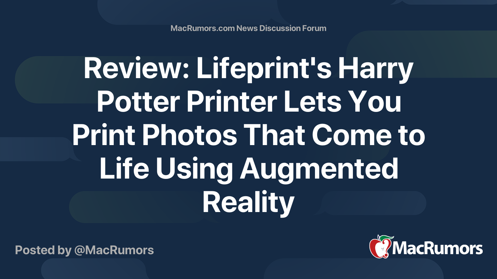 Review: Lifeprint's Harry Potter Printer Lets You Print Photos That ...