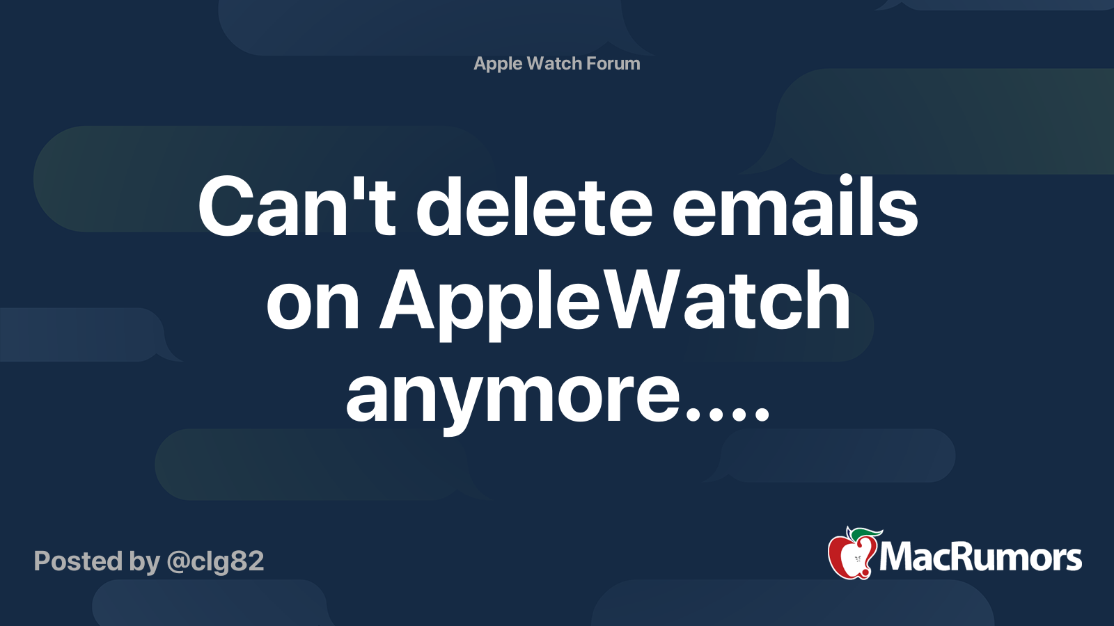 can-t-delete-emails-on-applewatch-anymore-macrumors-forums