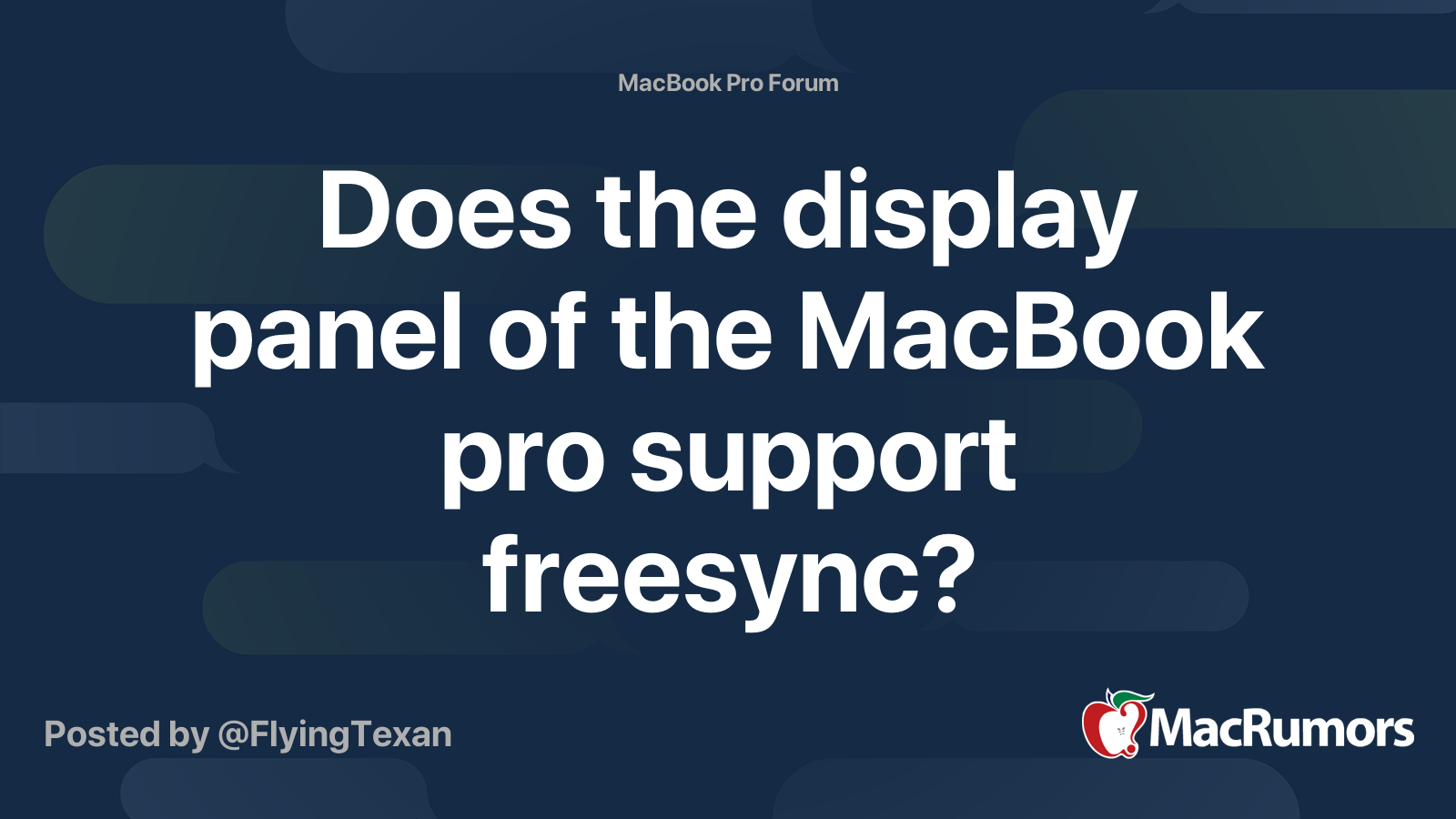 freesync macbook pro