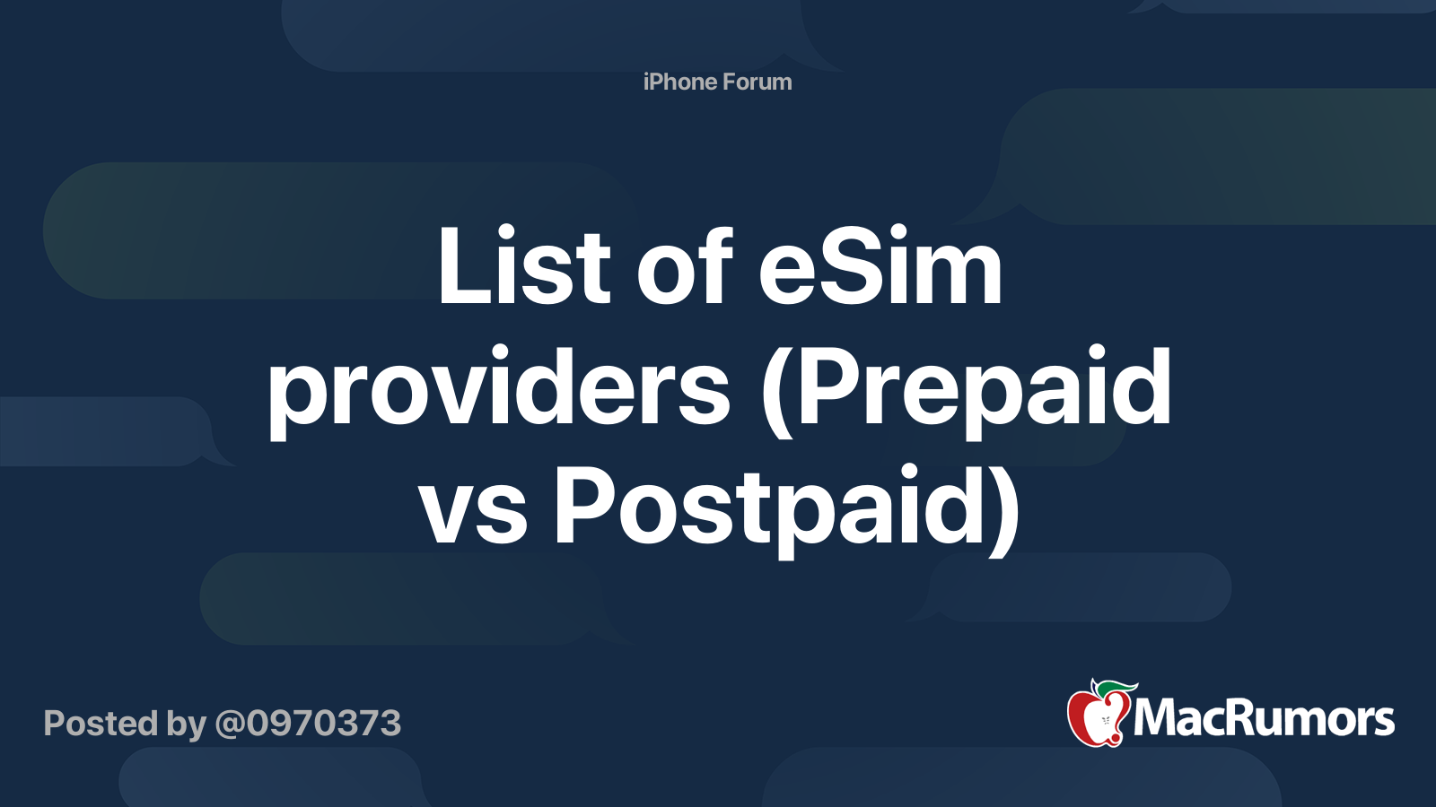 list-of-esim-providers-prepaid-vs-postpaid-macrumors-forums