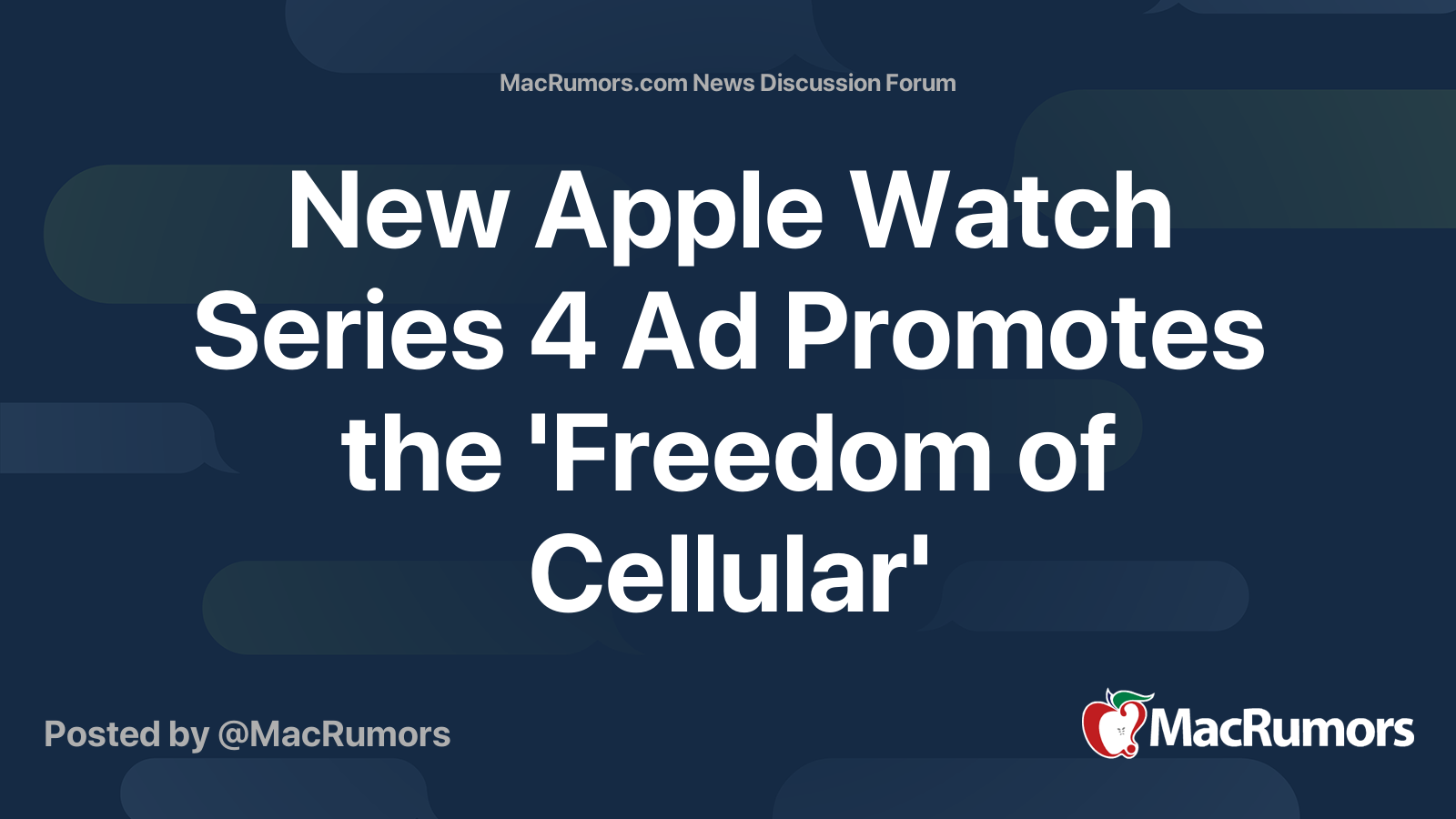 Apple watch series 4 forum best sale