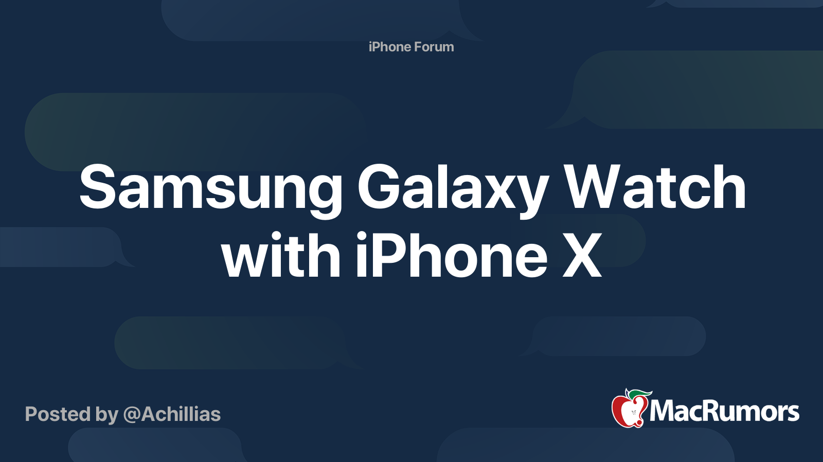 samsung galaxy watch with iphone review