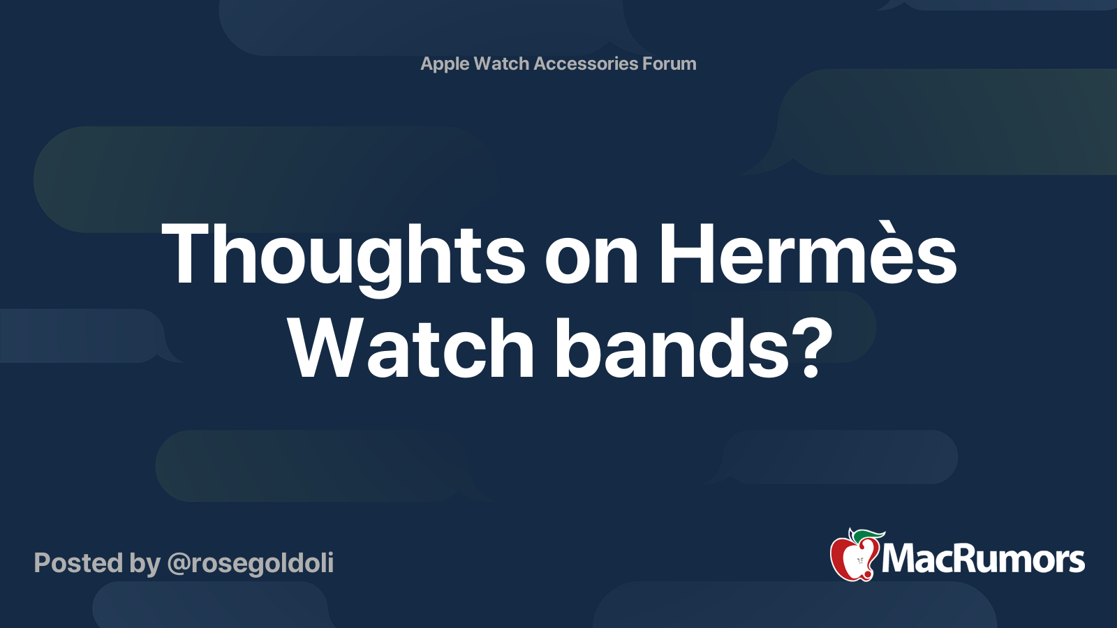 Is Hermes Apple Watch Band Worth It? – Scrunchapples