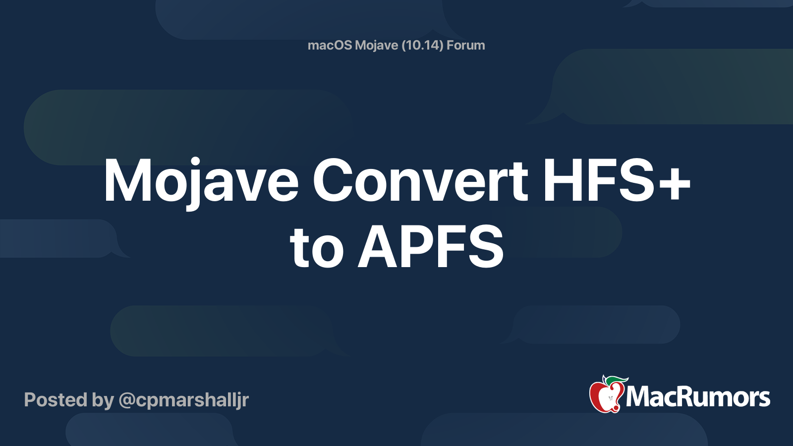 Этот том не отформатирован как apfs mac os