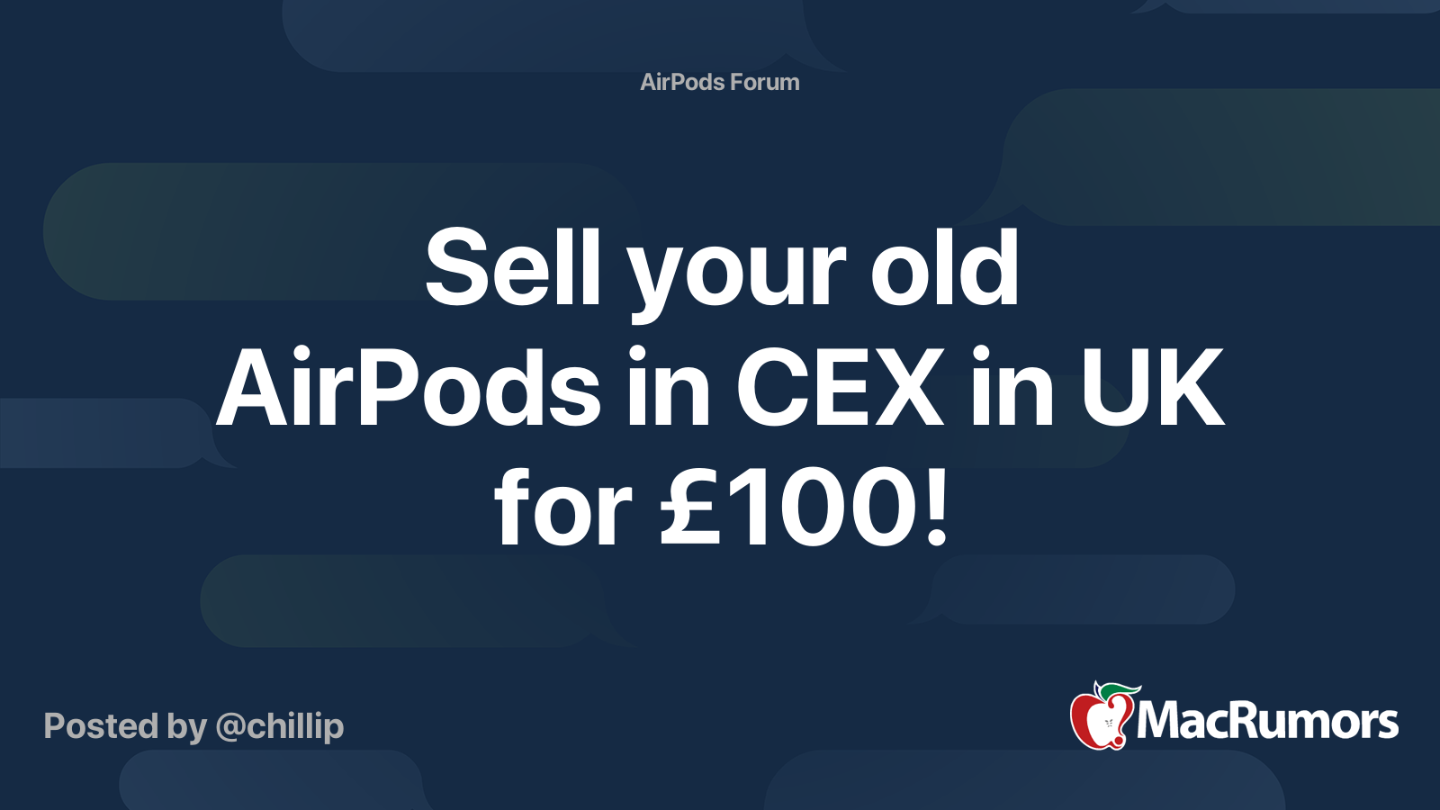 Sell discount old airpods