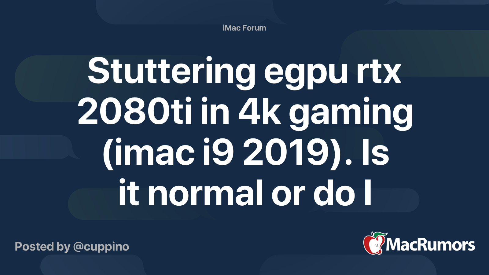 Imac hot sale egpu gaming