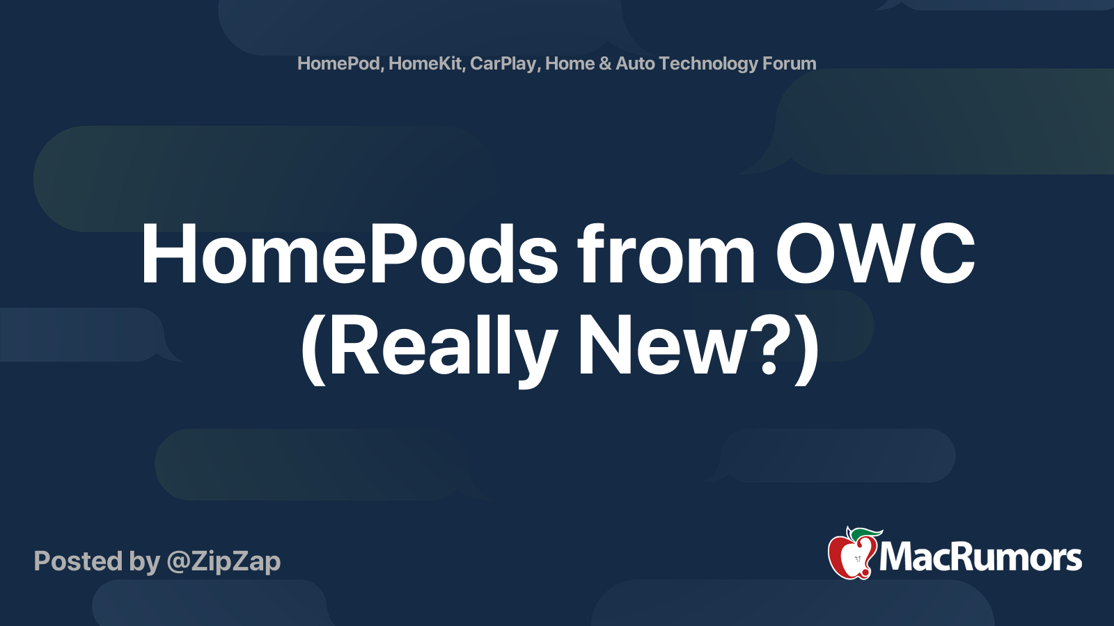 Owc homepod store