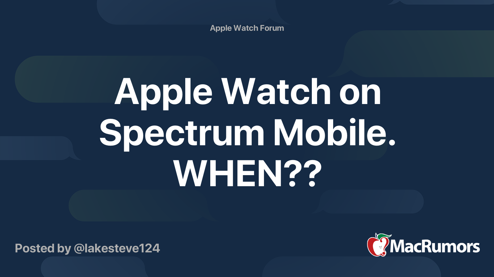 Apple watch with spectrum mobile hot sale