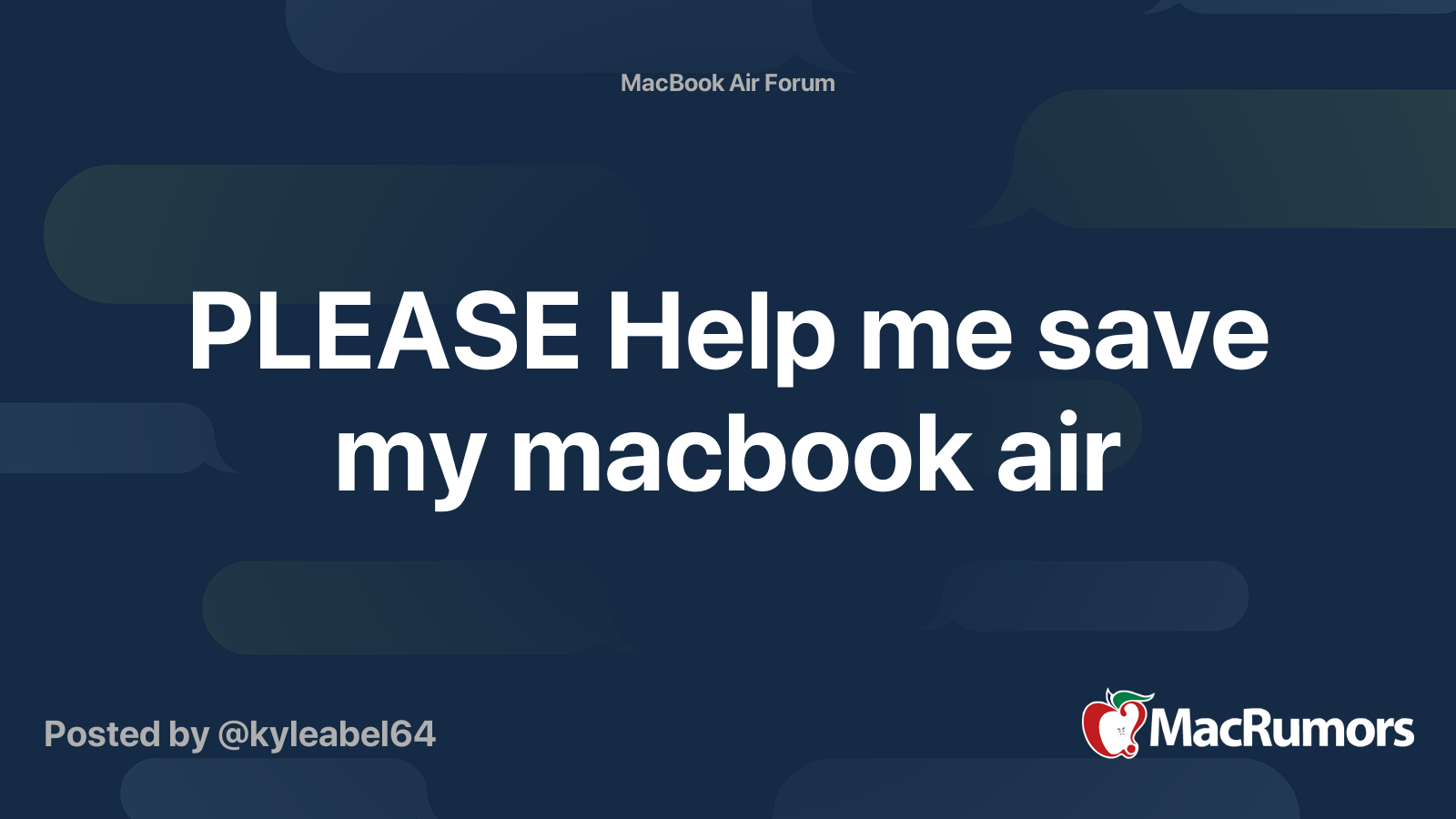 how do i get messages on my macbook air