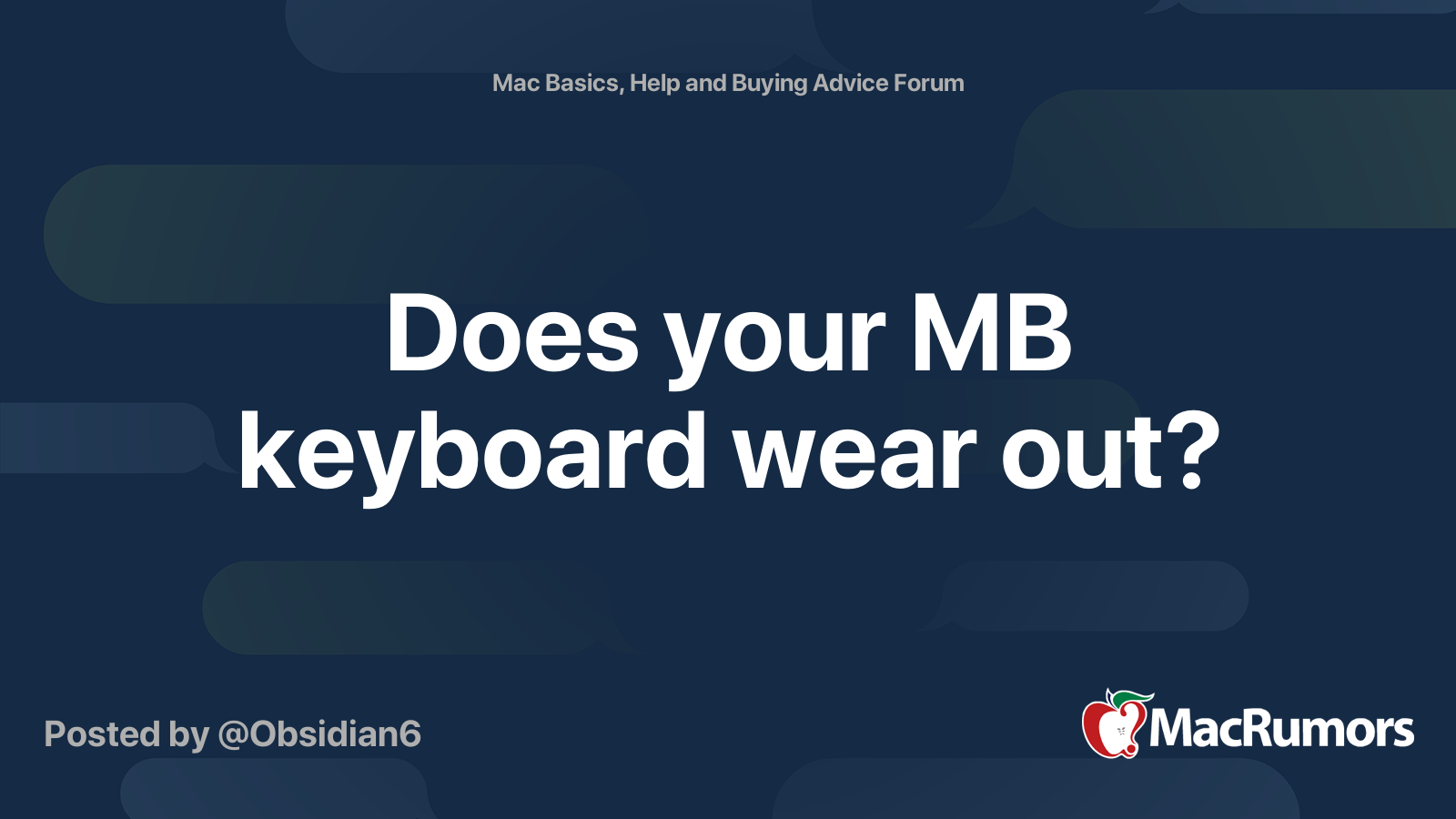 does-your-mb-keyboard-wear-out-macrumors-forums