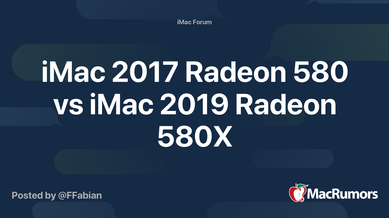 Radeon pro 580 8gb imac hot sale