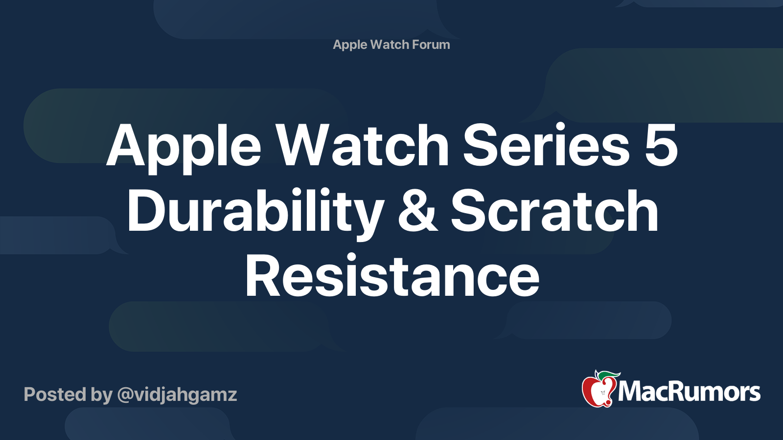 apple watch se durability