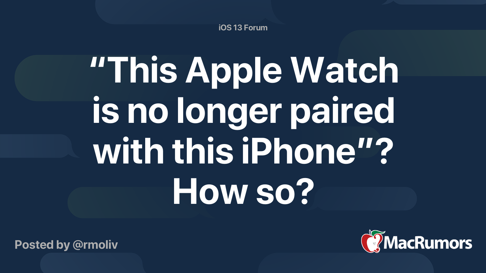 This apple watch is no longer paired with this iphone new arrivals