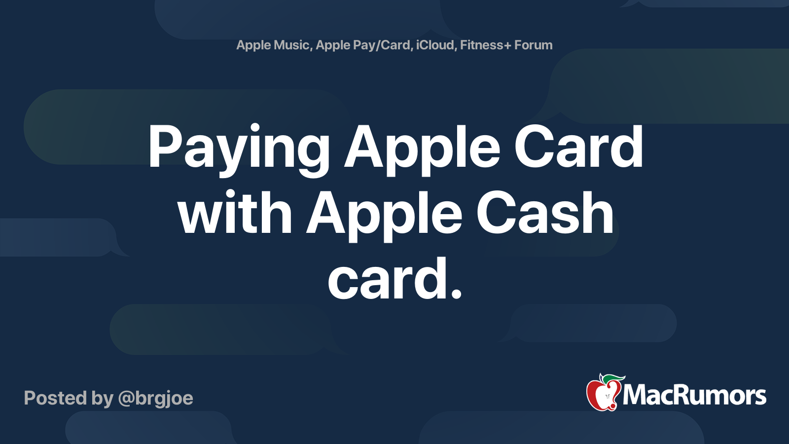 can u add apple cash to your card