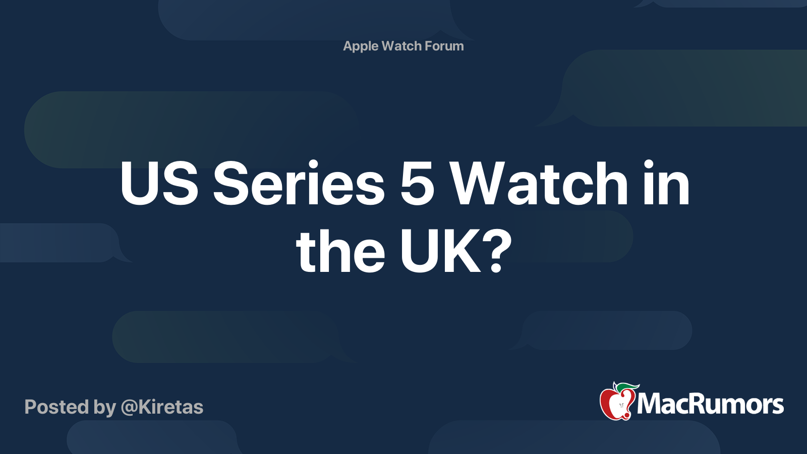 when does the series 5 watch come out